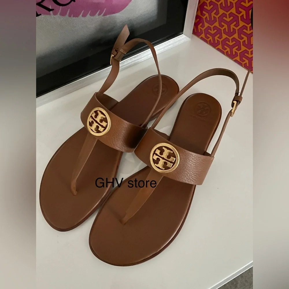 Tory burch benton 2 Flat thong sandals